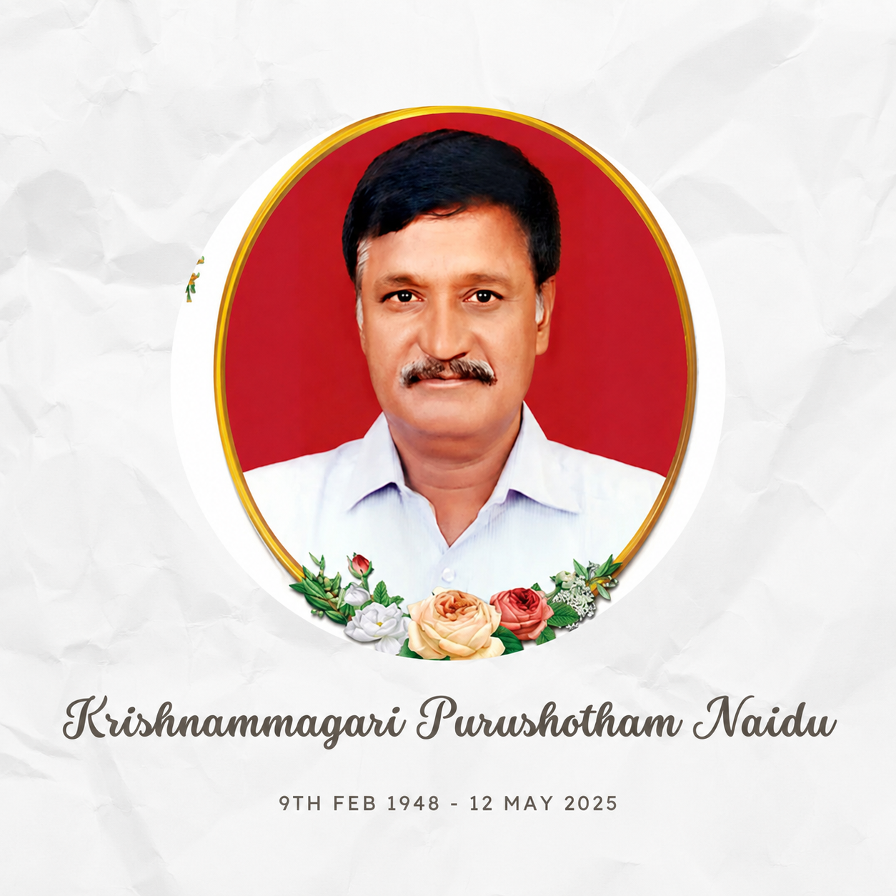 Shree Krishnammagari Purushotham Naidu
